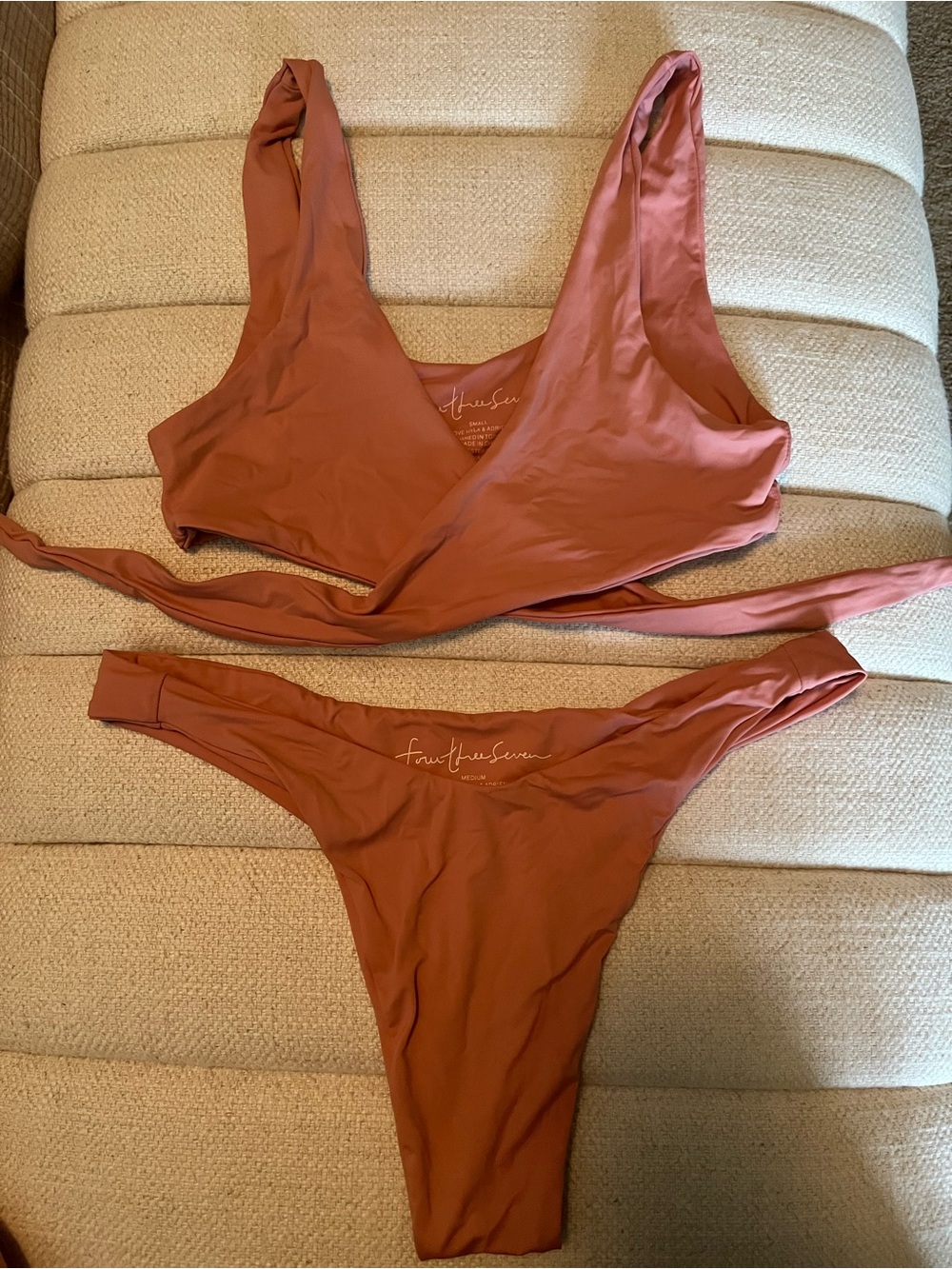 437 Kenzie Bikini in Rose